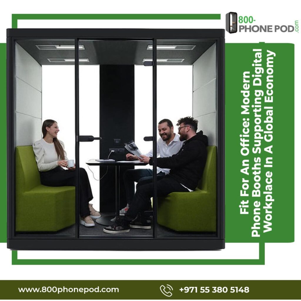 Modern Phone Booths for Offices | 800 Phonepod