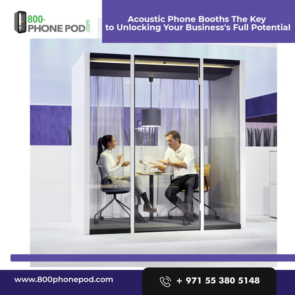 Unlock your business's potential with acoustic phone booths. Enhance privacy, focus, and collaboration. Discover the benefits now!