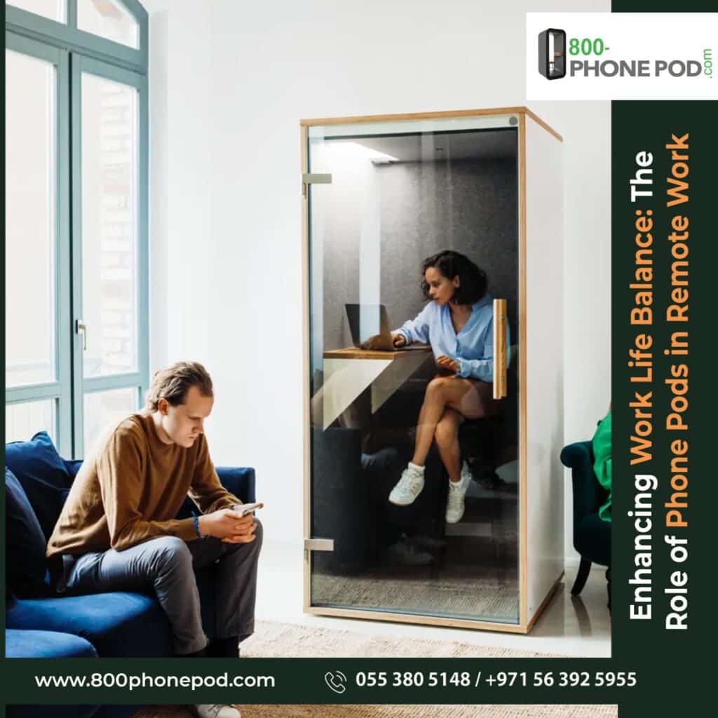 Discover how phone pods elevate work-life balance in remote work. Enhance productivity and well-being with soundproof phone pods. Find out more!