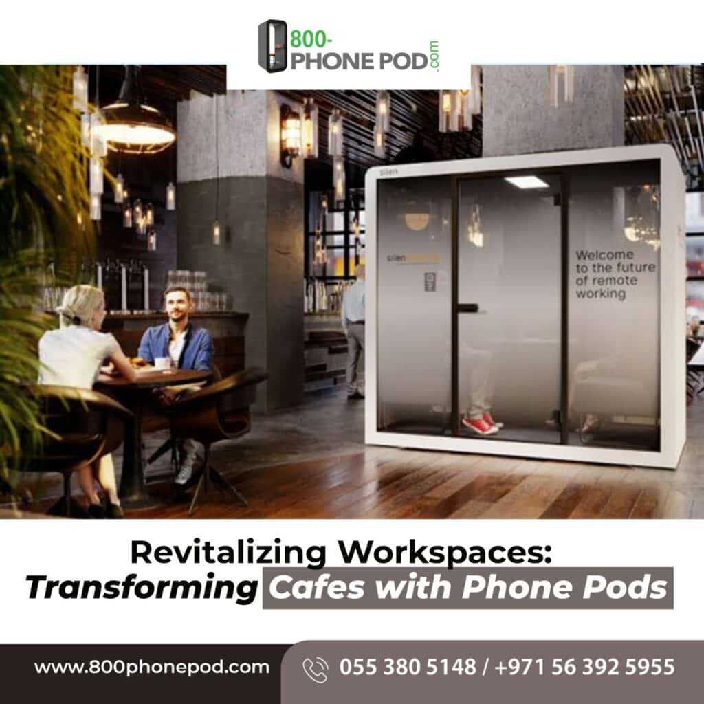 Uncover the transformative impact of phone pods on workspaces and cafes, turning them into thriving hubs of productivity. Explore 800Phonepod, the premier acoustic pod developers in Dubai.